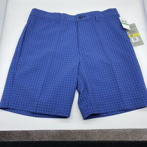 PGA Tour Boys Flat Front Active Waistband Golf Shorts Size 14/16 Blueprint Color